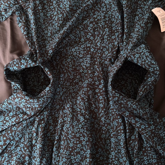 Torrid Shooting Star blue dress with pockets NWT - Picture 5 of 7